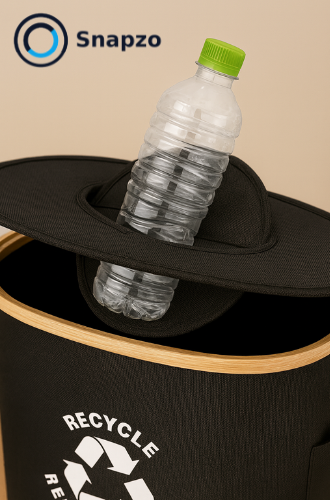 FoldBin™ – Opvouwbare Was/Fles recycling Mand (40–60L)