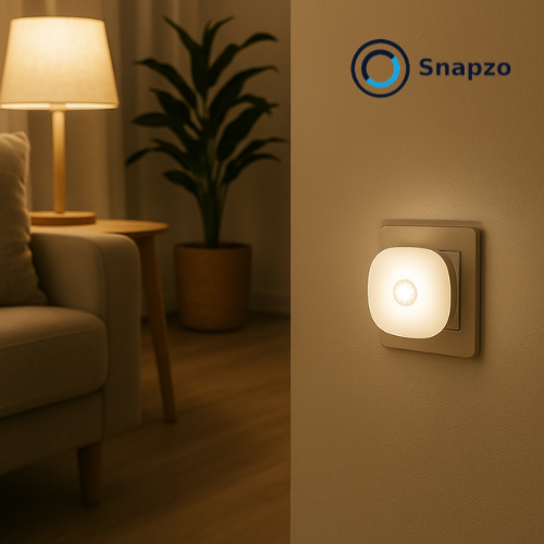 PIR NightLight™ draadloos bewegingslampje – warm wit, 2-pack.